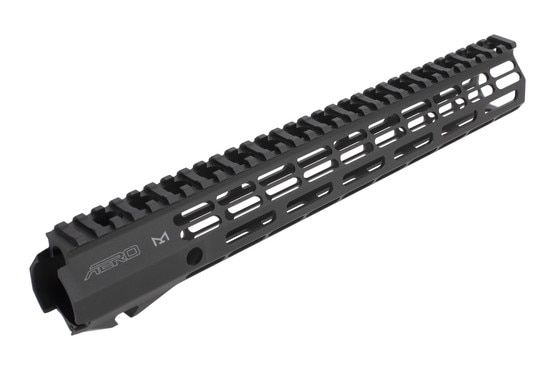 Aero Precision 12in Black Atlas R-ONE AR-15 handguard features a full length top rail for your favorite sights